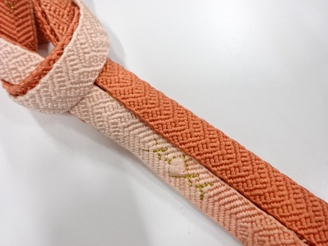  正絹　手組帯締め